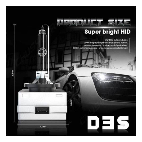 لامپ زنون پایه D3s – نصب در خودرو