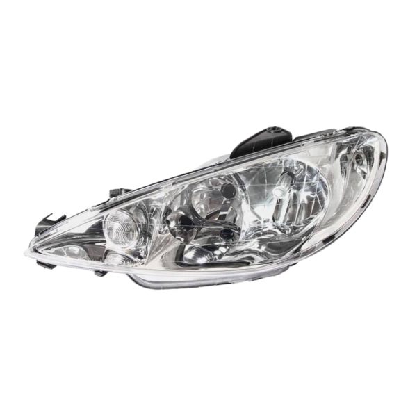 چراغ جلو پژو 206 کروز با نور LED