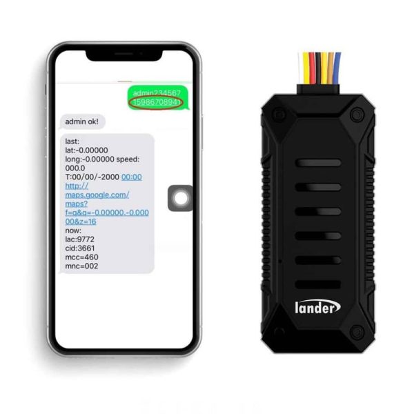 نمای نزدیک از بدنه ردیاب لندر LD62N