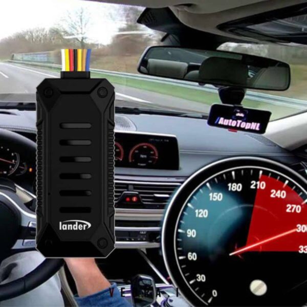 نمایش پورت‌ها و اتصالات ردیاب لندر LD62N