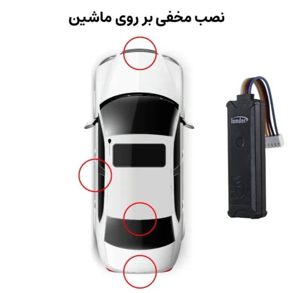 نمایش امکانات ارتباطی ردیاب هوشمند لندر Ld63