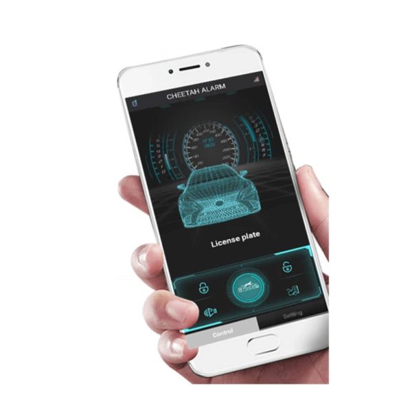 ریموت کنترل پیشرفته دزدگیر چیتا S886