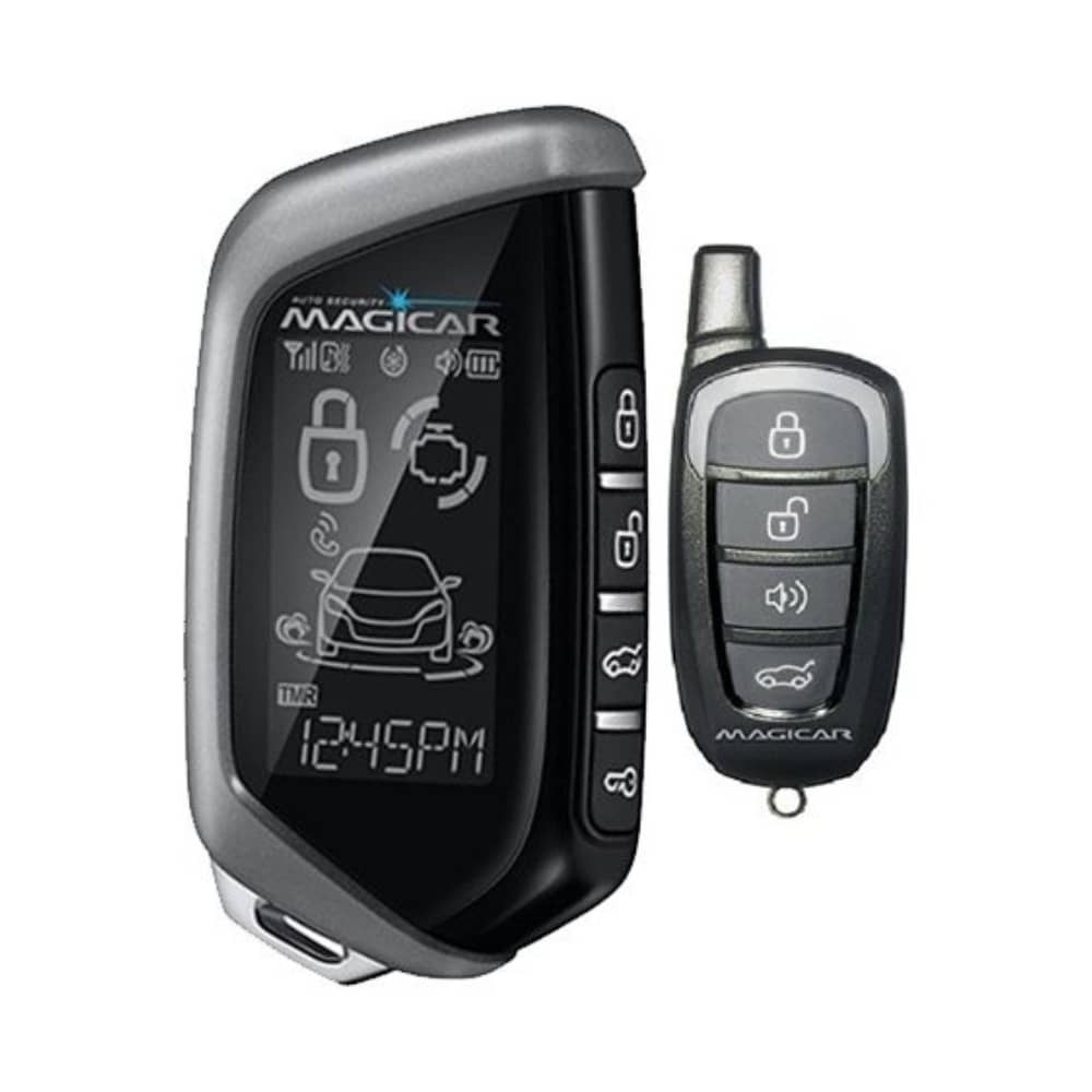 ریموت کنترل دیجیتال دزدگیر ماجیکار I129AS دزدگیر ماجیکار I129AS با ریموت کنترل دیجیتال و صفحه نمایش