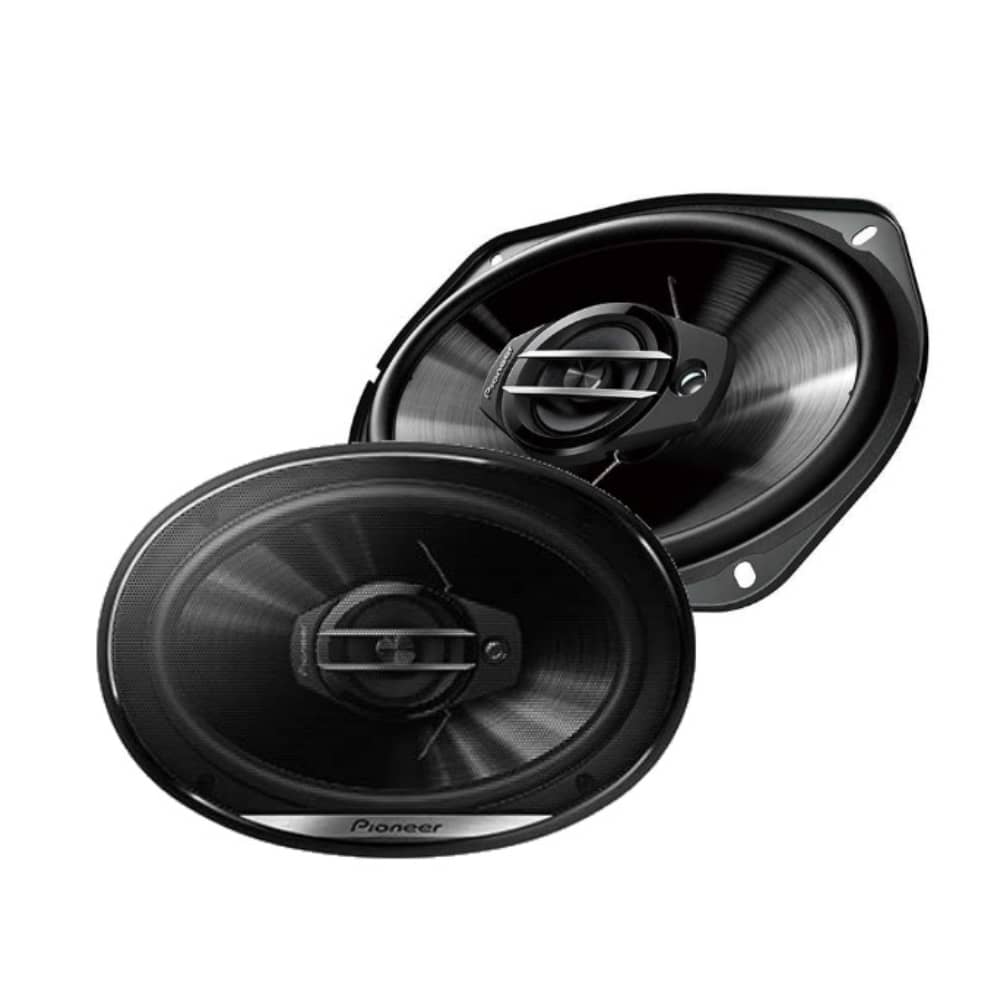 نمای دقیق باند پایونیر TS-G6930F نمای نزدیک از باند خودرو پایونیر TS-G6930F عنو