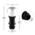 جزئیات دقیق سر دنده 206 RC با جنس چرم و طراحی ارگونومیک