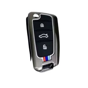 نمای نزدیک از قاب ریموت فلزی لاکچری JAC S3