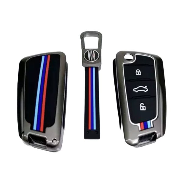 قاب ریموت فلزی JAC S3 از زوایای مختلف