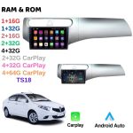 مانیتور اندروید برلیانس 230-220 با پشتیبانی از Apple CarPlay و Android Auto