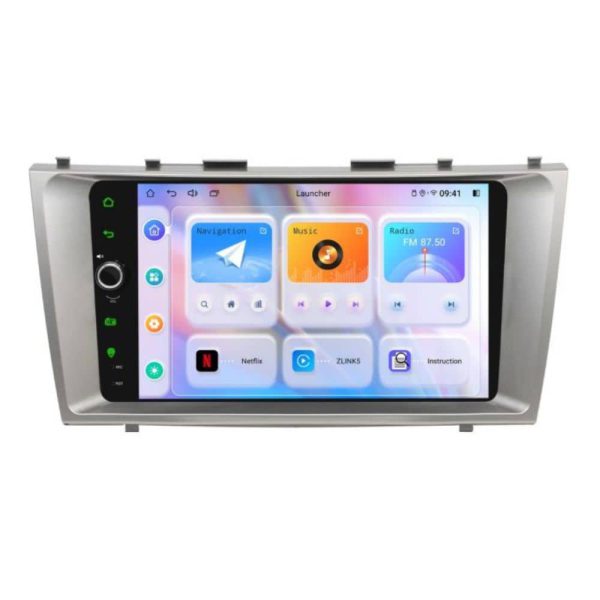 مانیتور اندروید تویوتا کمری 2007-2008 با پشتیبانی از GPS