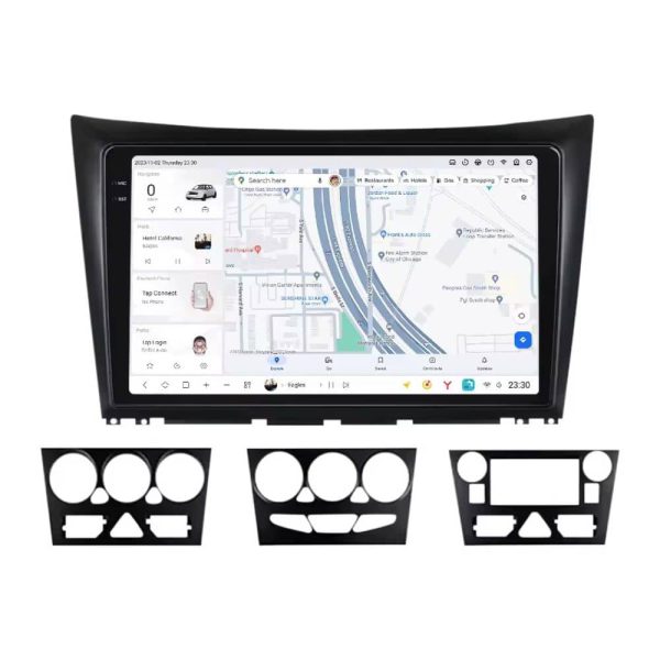 مانیتور اندروید H30 کراس با پشتیبانی از GPS داخلی