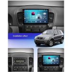 مانیتور اندروید کیا سورنتو 2008 با پشتیبانی از Apple CarPlay و Android Auto