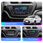 مانیتور اندروید لیفان X50 با قابلیت اتصال به اینترنت