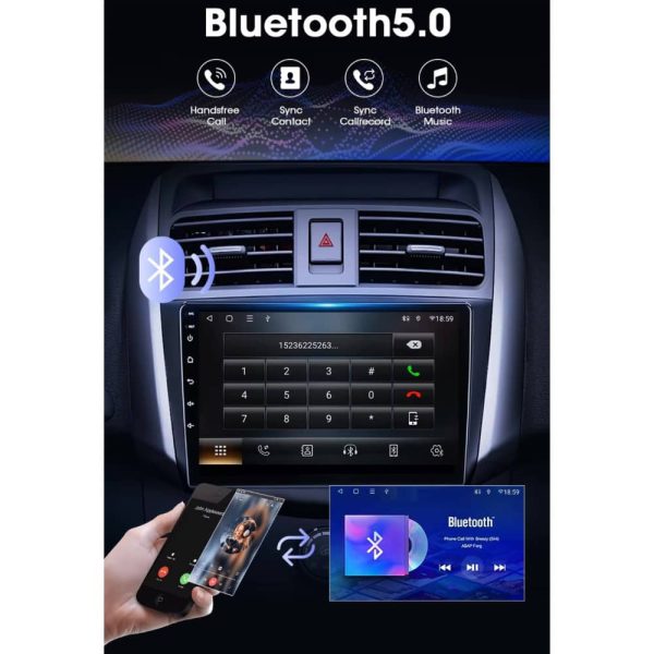 مانیتور اندروید لیفان X60 با پشتیبانی از CarPlay