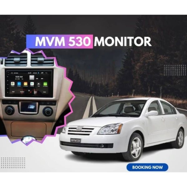 مانیتور اندروید خودرو MVM 530 با نمایشگر لمسی