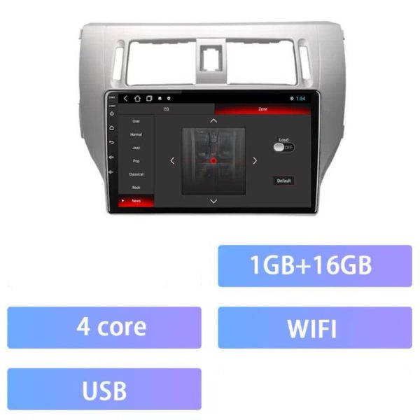 مانیتور اندروید ولکس C30 با صفحه‌نمایش لمسی باکیفیت