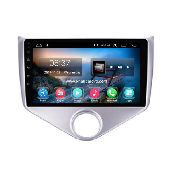 نمای جلوی مانیتور اندروید خودرو MVM 315 با طراحی شیک و صفحه نمایش لمسی