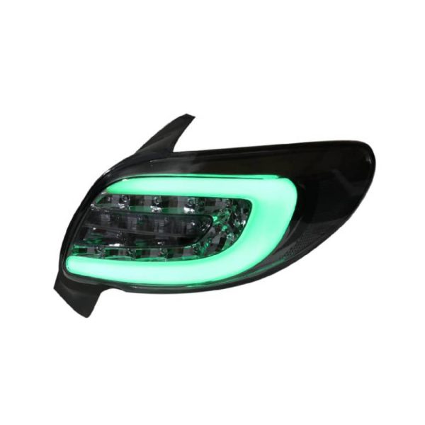 چراغ عقب پژو 207 RGB، تغییر رنگ‌ها در حالت‌های مختلف