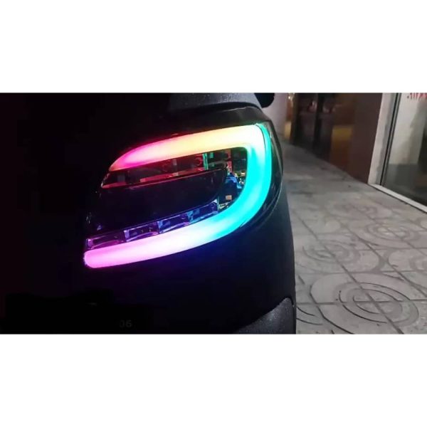 چراغ عقب پژو 207 RGB، ریموت کنترل
