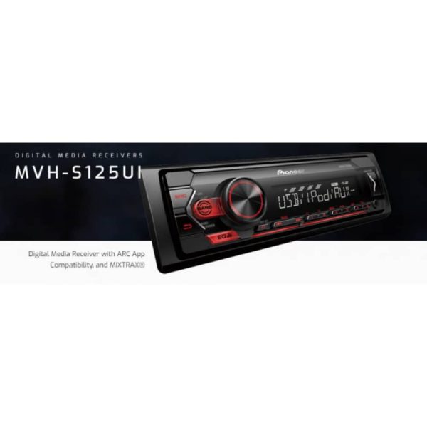 پخش فرمت‌های MP3 و WMA در پخش پایونیر S125UI