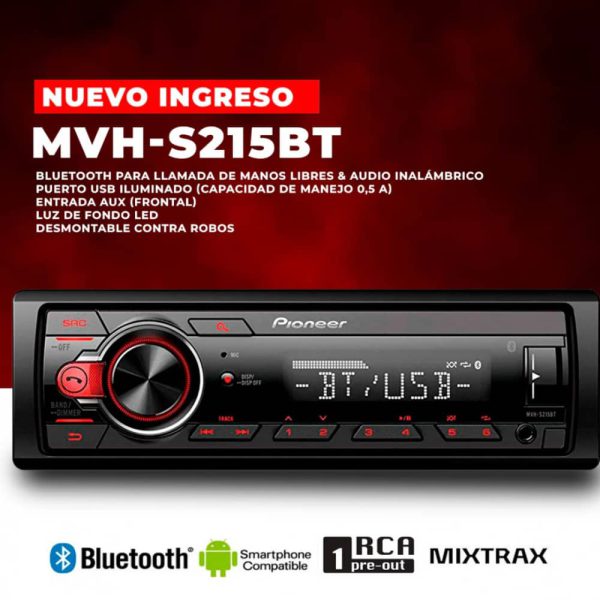 اتصال دستگاه‌های مختلف از طریق USB و AUX