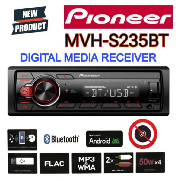 کنترل آسان پخش پایونیر S235BT