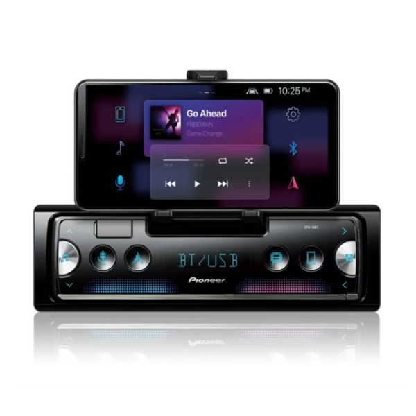 صفحه نمایش LCD با نور پس‌زمینه در پخش پایونیر C10BT
