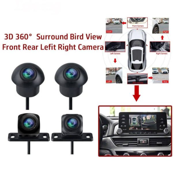 نصب دوربین 360 درجه روی خودرو