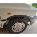 نمای نزدیک از زه گلگیر پراید