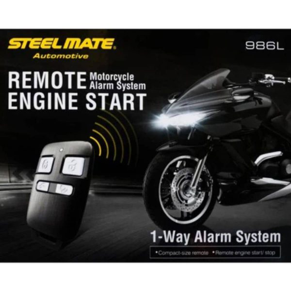 واحد مرکزی دزدگیر موتور سیکلت STEEL MATE 986L