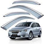 عملکرد بادگیر BYD E6 در کاهش صدای باد و جلوگیری از ورود باران