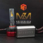 هدلایت خودرو DIAMOND اورجینال با نور سفید و شفاف