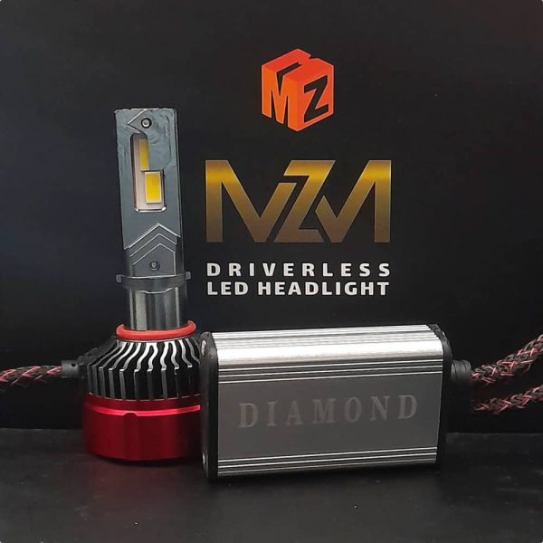 هدلایت خودرو DIAMOND اورجینال با نور سفید و شفاف