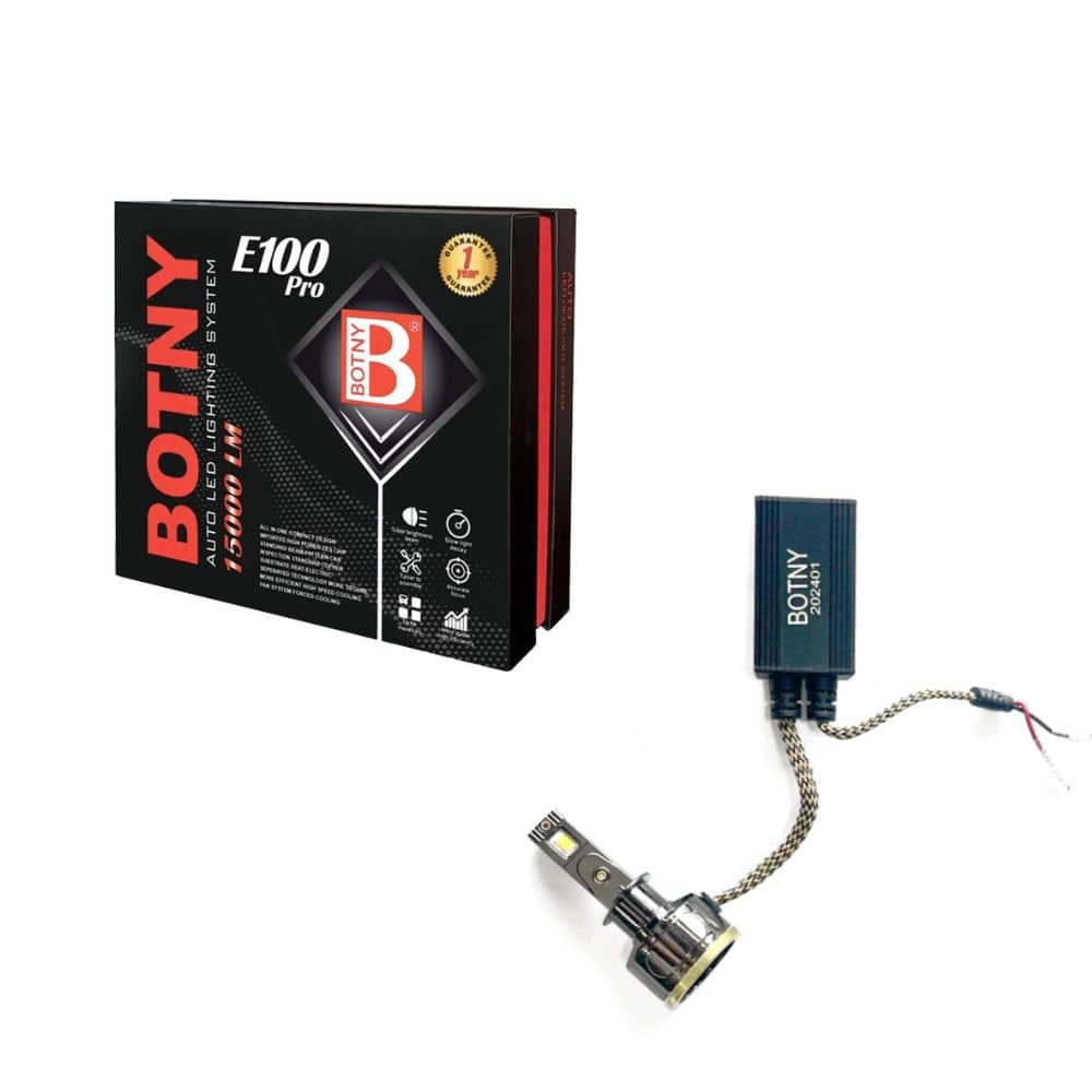 هدلایت BOTNY E100Pro H1 – نوردهی قوی هدلایت BOTNY E100Pro H1 با نوردهی 15000 لومن