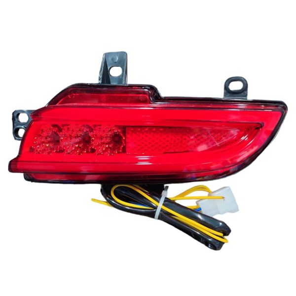 چراغ مه شکن LED عقب پژو 207 با کابل‌کشی و فیش آماده نصب