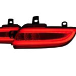 چراغ مه شکن LED عقب پژو 207 با نور قرمز استاندارد