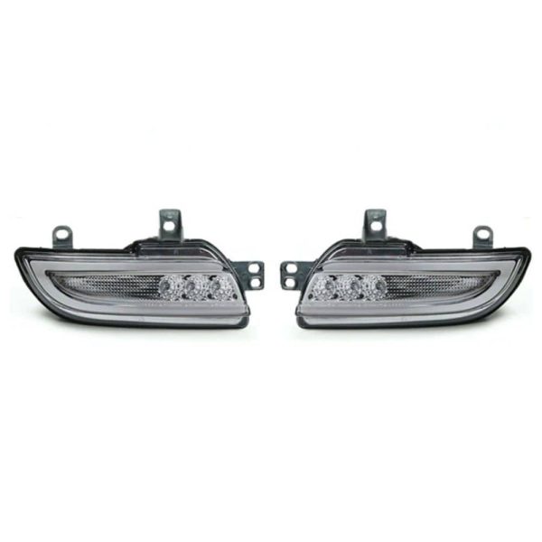 چراغ مه شکن LED عقب پژو 207 دودی در حالت خاموش