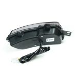 چراغ مه شکن LED عقب پژو 207 دودی از زاویه کناری