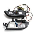 نمای پشت چراغ مه شکن LED عقب پژو 207 دودی