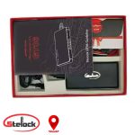 محتویات بسته ردیاب خودرو استیلاک GT06 شامل سیم‌کشی و دفترچه