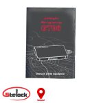 نمای بالا از ردیاب خودرو استیلاک GT06 Pro با آنتن و سیم‌کشی استاندارد