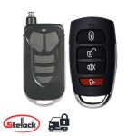 دزدگیر ساده استیلاک مدل ST124 با ریموت خوش‌دست