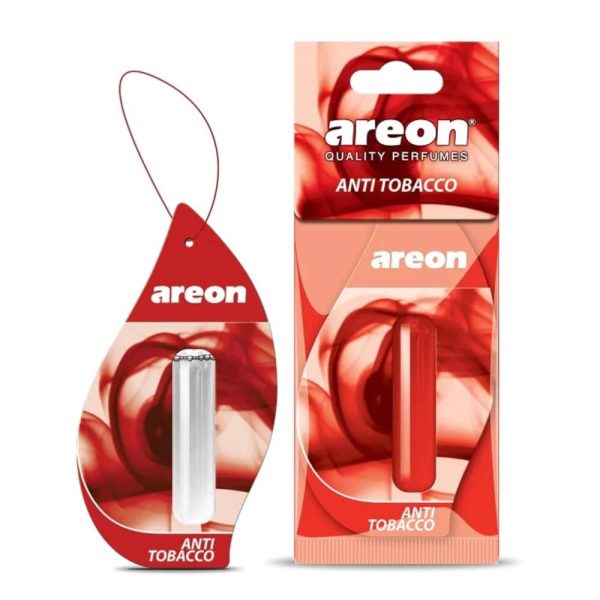 بطری شیشه‌ای خوشبو کننده مایع Areon ANTI TOBACCO