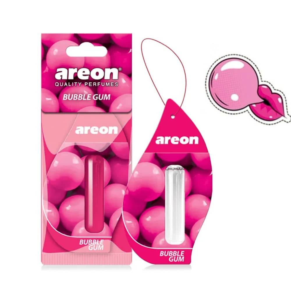 Areon BUBBLE GUM Liquid Original خوشبو کننده مایع Areon BUBBLE GUM با رایحه آدامس بادکنکی