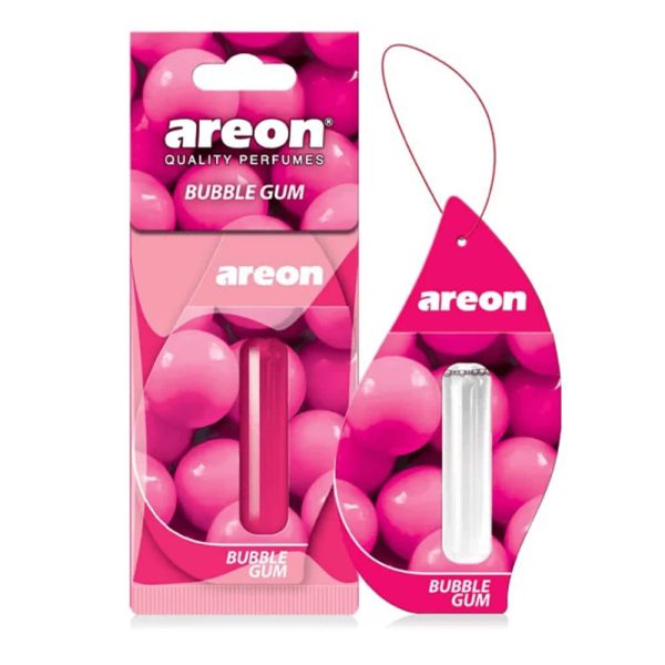 خوشبو کننده مایع Areon BUBBLE GUM طراحی رنگی جذاب