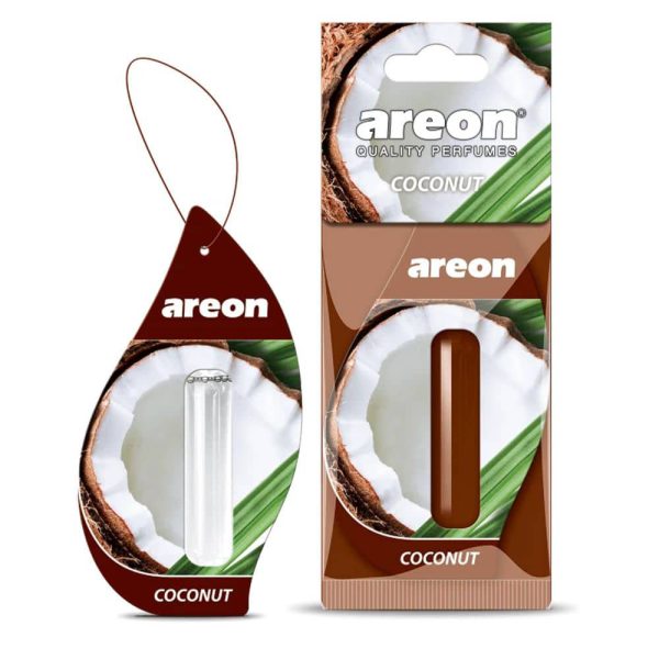 بطری شیشه‌ای خوشبو کننده مایع Areon COCONUT
