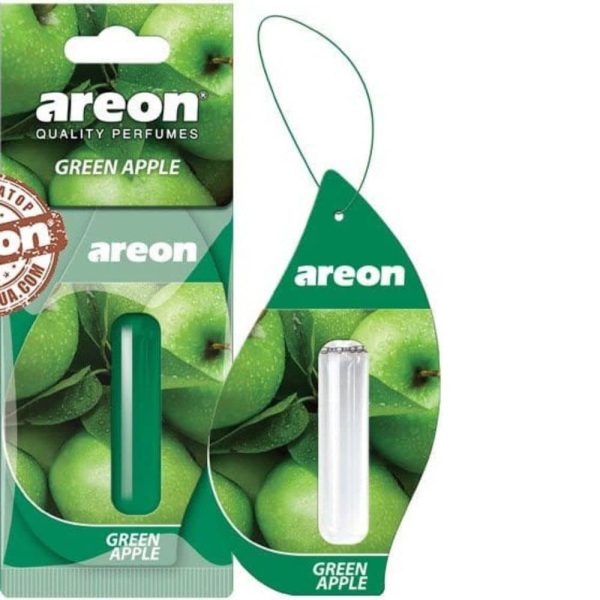 خوشبو کننده مایع Areon GREEN APPLE به همراه چوب پخش بو