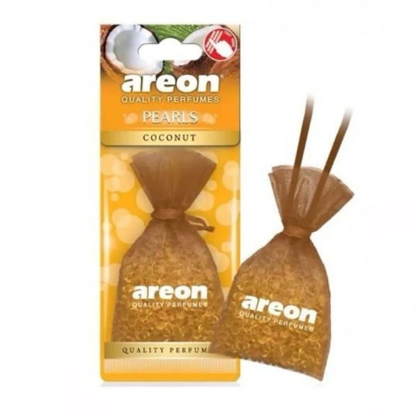 خوشبو کننده خودرو Areon PEARLS COCONUT مناسب فضای داخلی