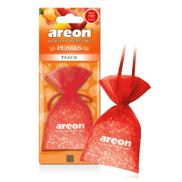 خوشبو کننده Areon PEARLS PEACH با رایحه هلو برای خودرو