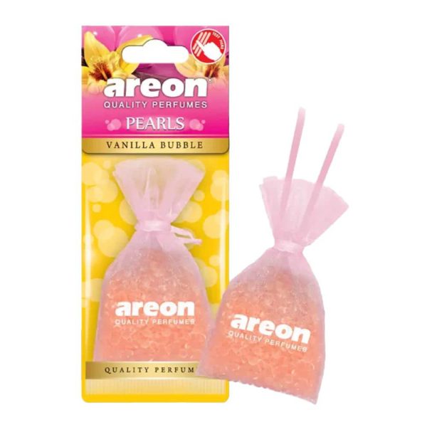 خوشبو کننده Areon PEARLS VANILLA BUBBLE دانه‌های ژله‌ای