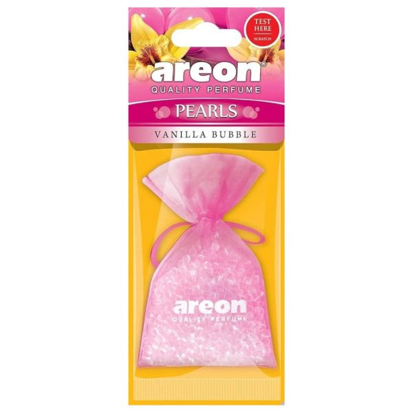 خوشبو کننده Areon PEARLS VANILLA BUBBLE با ماندگاری بالا